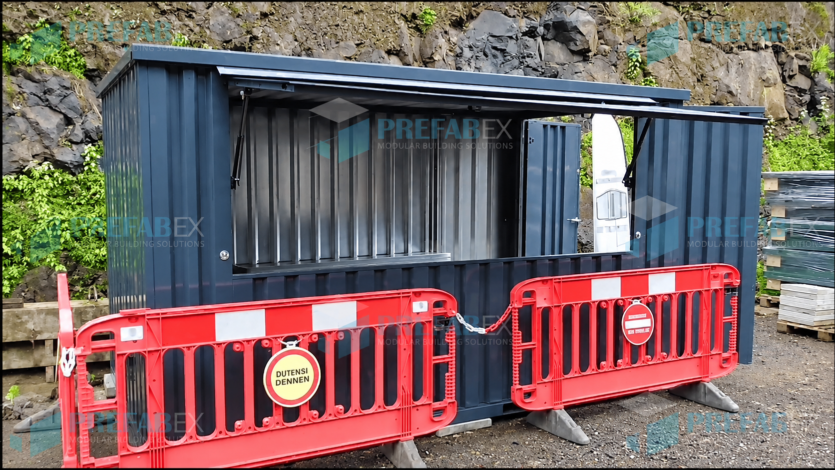 flat pack container project